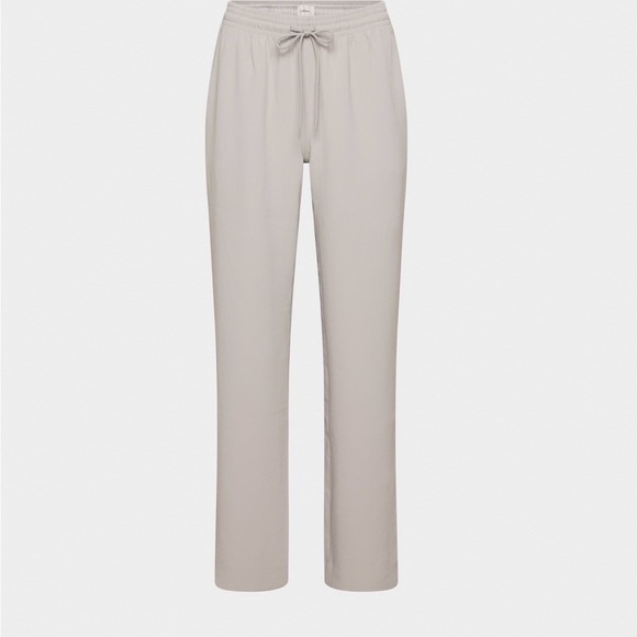 Wilfred Pants - Aritzia Wilfred Thesis Pants Crepette Ashen Small